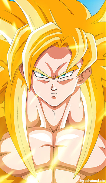 Goku, ssj goku, ss3 goku, son goku, anime, , super saiyan 3, ultra HD phone wallpaper