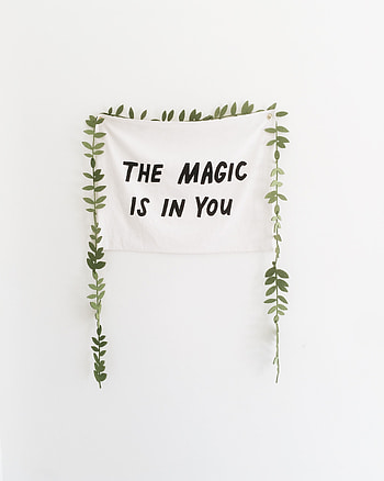 Magic, Words, Minimalism, Text, Motivation HD phone wallpaper
