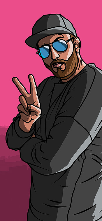 GTA style, Peace Sign HD phone wallpaper
