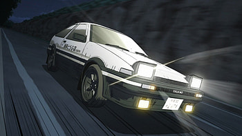 Initial D Anime, Initial D , Speed demon art, Atmospheric backgrounds HD wallpaper
