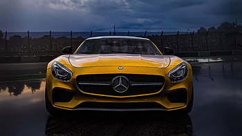 Yellow Mercedes Benz Amg 2020 , mercedes-benz, cars HD wallpaper