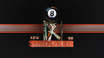 Snooker Billiard 1985 Graphic, snooker, 80's, billiard, graphic design, black HD wallpaper