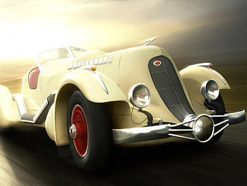 THE CAR, 3d, car HD wallpaper