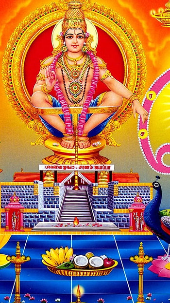 Ayyappan , Devotional, Tamil God HD phone wallpaper