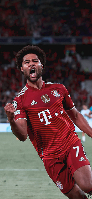 Gnabry, bayern munich, football HD phone wallpaper
