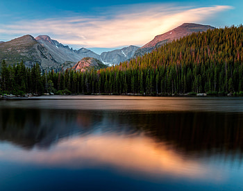 Bear Lake , lake, nature, mountains, reflection HD wallpaper