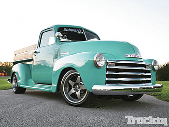 1949-Chevrolet-3100, Bowtie, Aqua, Classic, GM HD wallpaper