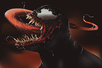 Venom Illustration New, venom, artist, artwork, behance, superheroes HD wallpaper