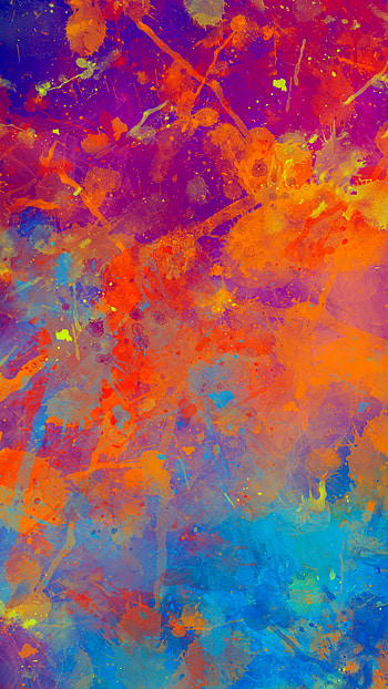 Paint splash abstract, , Sony Xperia, XZ HD phone wallpaper