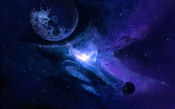 planets in space, space, cool, planets, fun HD wallpaper