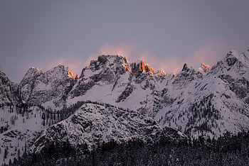 Winter, Nature, Snow, Mountain, Snow Covered, Snowbound, Slope HD wallpaper