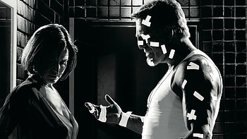 Carla Gugino as Lucille, Sin City HD wallpaper