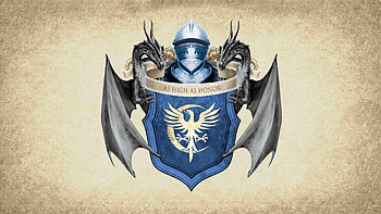 As High Honor A Song Of Ice And Fire Coat Arms Game Thrones House Arryn Sigil HD wallpaper