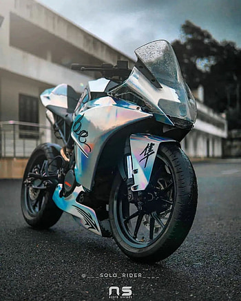Ktm rc 390, automotive lighting, sky HD phone wallpaper