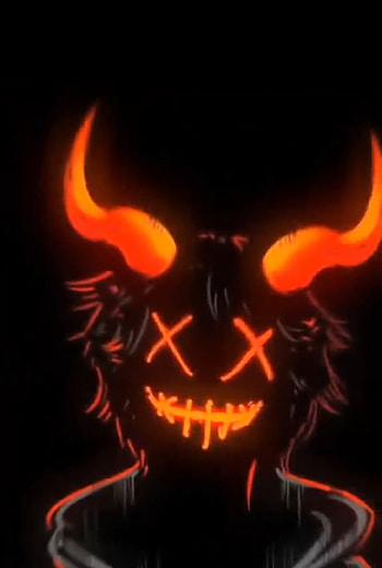 Eyad, black, monster HD phone wallpaper