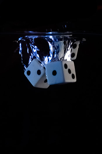 Water, Miscellanea, Miscellaneous, Splash, Cubes, Dice HD phone wallpaper