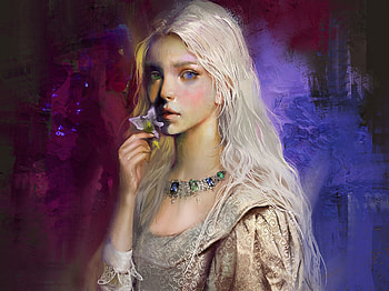 Artistic Women Painting, artistic, artist, digital-art, painting, artwork HD wallpaper