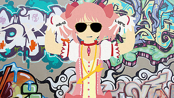 Ante Up Gangsta Madoka, magica, ante, madoka, puella, up, being, suffering, is HD wallpaper