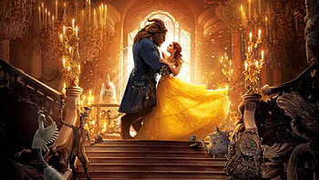 Beauty and the Beast, Dancing Emma Watson, Dan Stevens HD wallpaper