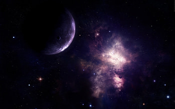 Landscape, Planets, Universe HD wallpaper