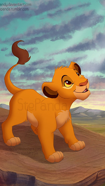 Lion King, Simba HD phone wallpaper