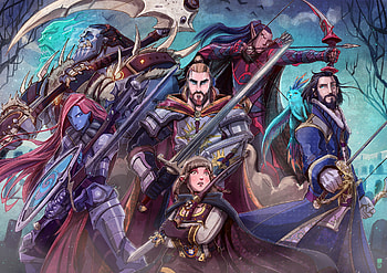 RPG Party, fantasy, warrior, fantasy warrior HD wallpaper