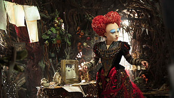 Alice, Looking Glass, Helena Bonham Carter, Movies HD wallpaper