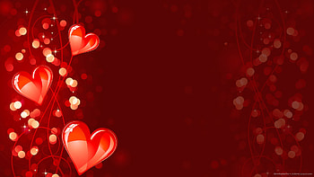 iPad, Valentine's Day Hearts Beckground Screensaver For Kindle3 And DX . HD wallpaper