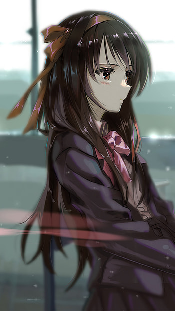 Melancholy of Haruhi Suzumiya, Samsung Galaxy S6 S7 Google Pixel XL Nexus 6 6P LG G5 , , Backgrounds HD phone wallpaper