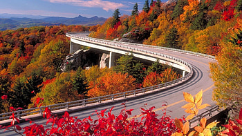 Nature, Autumn, Road, Turn, Forest, Asphalt, Height, Serpentine HD wallpaper