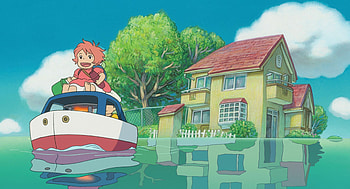Ponyo, Studio Ghibli, Magical adventures, Underwater world HD wallpaper