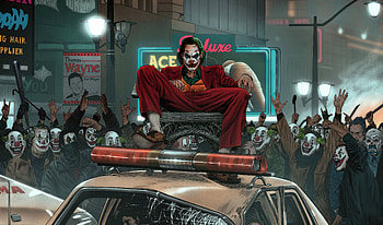 Joker Army, joker, supervillain, superheroes, artist, artwork, digital-art, deviantart HD wallpaper