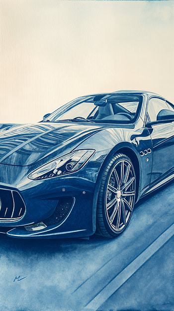 Stylish Maserati : Elegance in Motion, sports car HD phone wallpaper