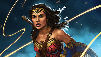 Wonder Woman Illustration, wonder-woman, illustration, artwork, digital-art, artstation, superheroes HD wallpaper