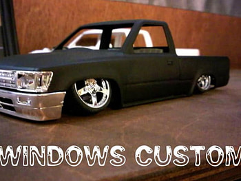 model truck, model, bagged, truck HD wallpaper
