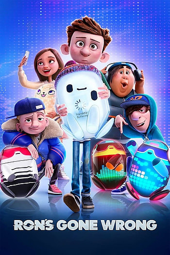 Main characters, Ron's Gone Wrong HD phone wallpaper
