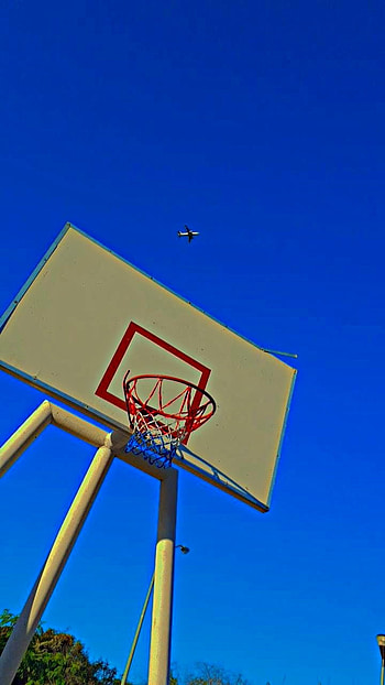 Básquetbol, cielo, basquetbol HD phone wallpaper