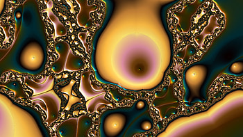 Trippy Psychedelic Fractal, trippy, psychedelic, aesthetic, Abstract, fractal HD wallpaper