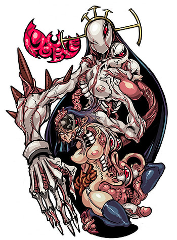 Skullgirls art x2, cartoon HD phone wallpaper