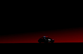 Art, Night, Car, Minimalism, Outlines HD wallpaper