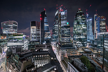 Cities, Road, Night City, Glow, Megapolis, Megalopolis HD wallpaper