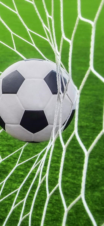 Sports goal, Football action shot HD phone wallpaper
