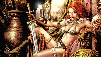 Red Sonja, Comics HD wallpaper