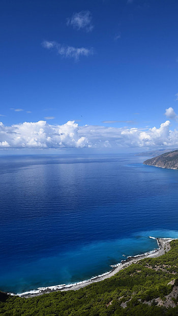 Crete Greece, , Scenic beauty, Mediterranean idyll HD phone wallpaper