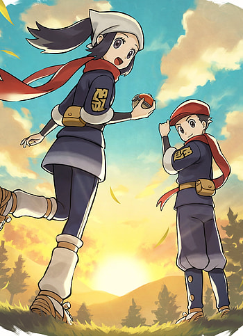 Pokemon Legends: Arceus, Artistic representation, Beautiful world, Enchanting HD phone wallpaper