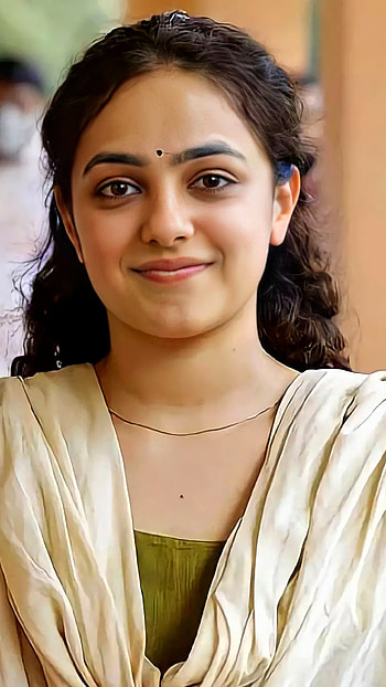 Nithya Menon, multilingual actress HD phone wallpaper