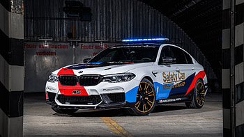 Front, BMW m5 motogp safety car, 2018 HD wallpaper