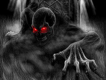 Fantasy, Zombies, Skeletons HD wallpaper