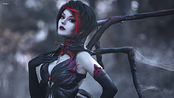 Elise, League of Legends, Gaming, Cosplay HD wallpaper