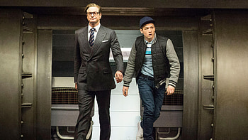 Colin Firth, Taron Egerton, Kingsman HD wallpaper